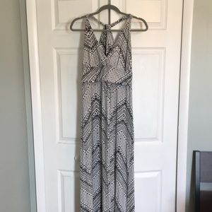 nine eight Maxi Dress with Crisscross Back